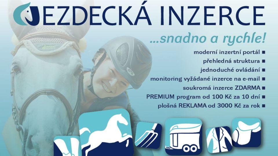 Jezdecká inzerce CZ si vede velmi dobře