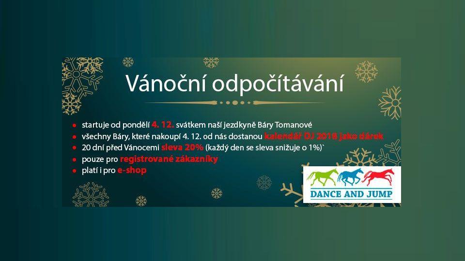 V Dance and Jump začíná vánoční odpočítávání