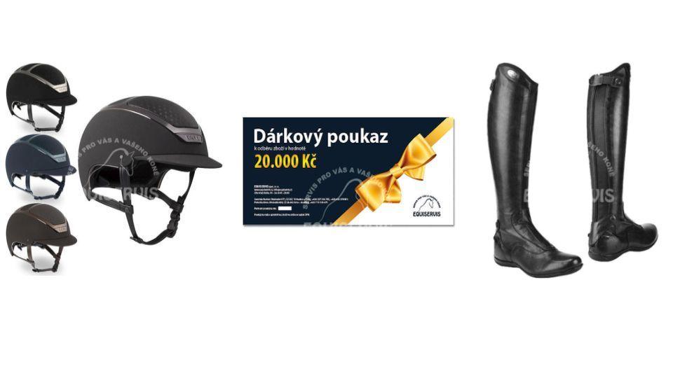 Tři vánoční tipy 2017 pro jezdce od Equiservis