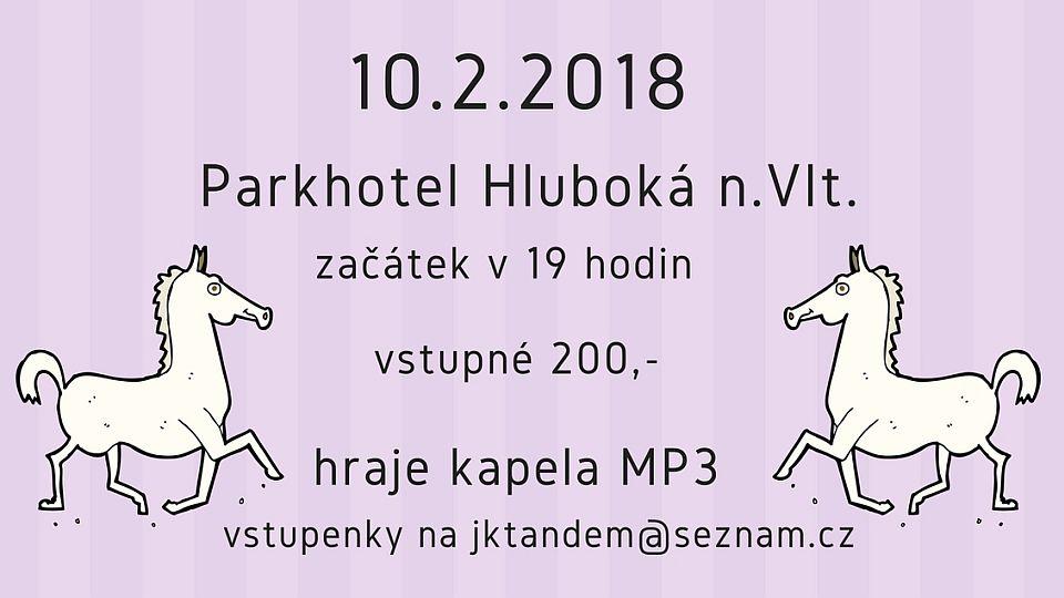 Jihočeský jezdecký bál se uskuteční v Hluboké