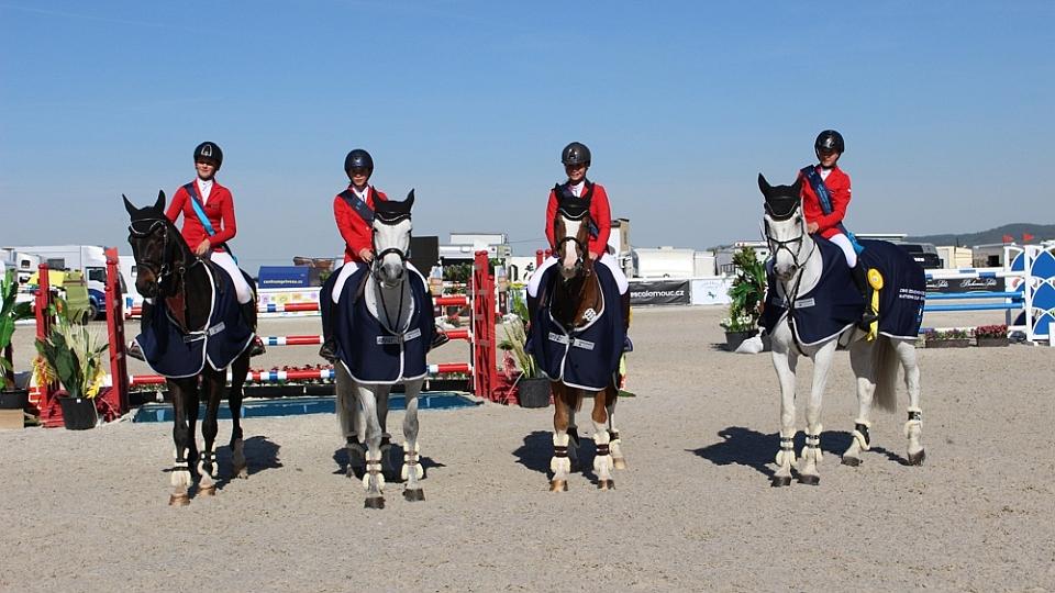 Česká radost z vítězství v PN CSIO Zduchovice 2018