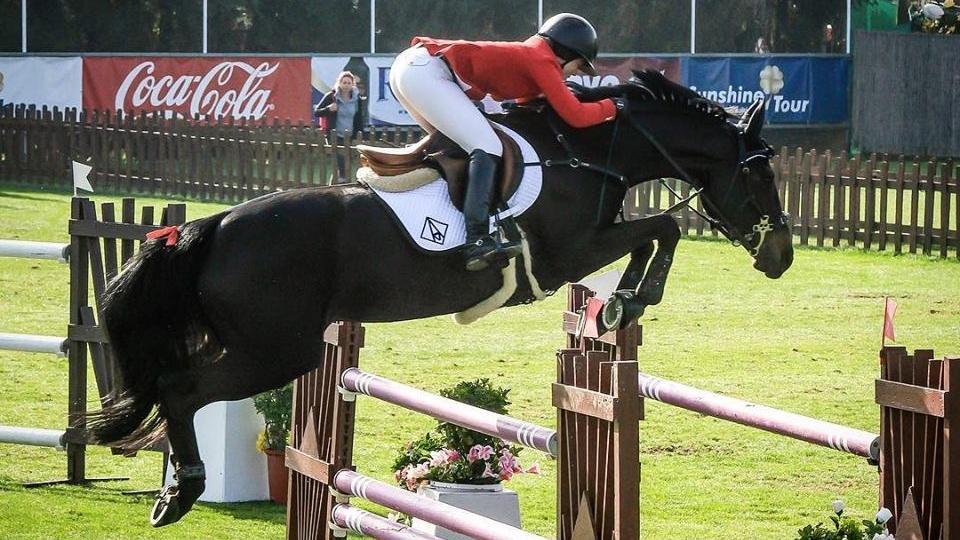 Jediný start Emmy de Moussac třetí den CSI Ascona