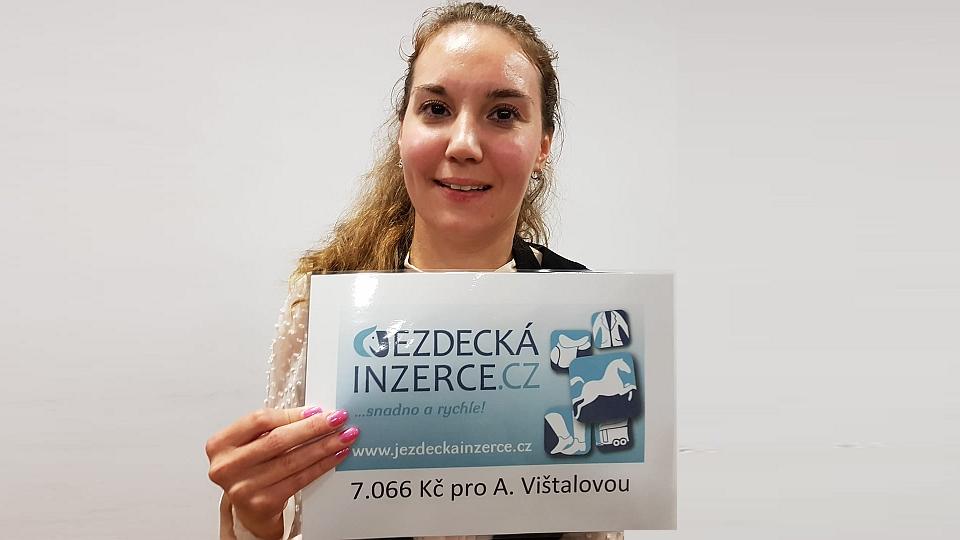 7066 Kč pro Anastasju Vištalovou díky Happy Days