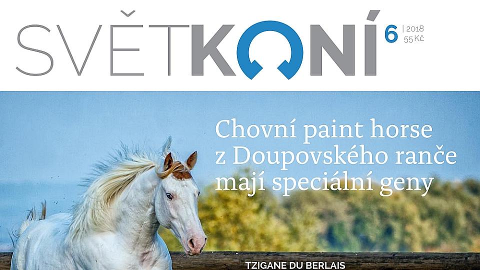 Časopis Svět koní 6-2018 je v prodeji