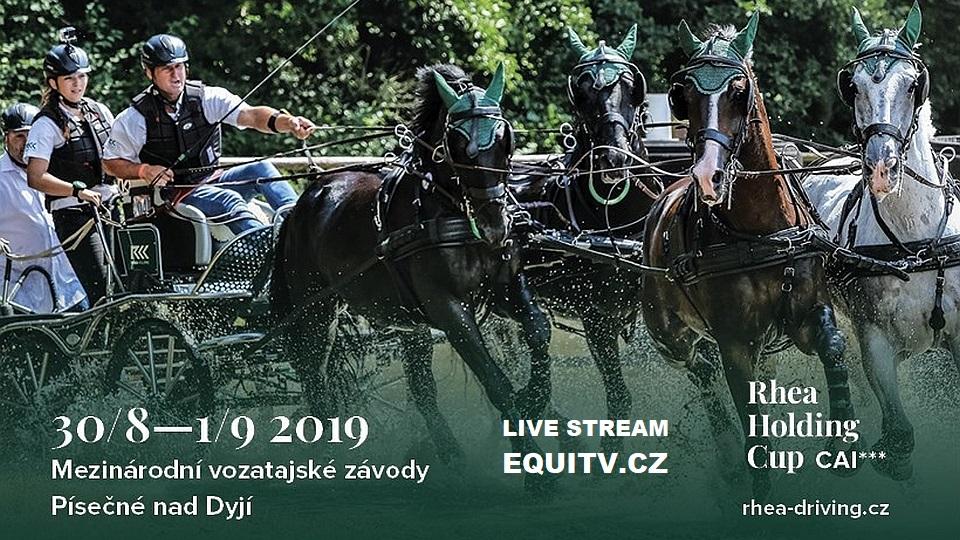 Sledujte Rhea Holding Cup CAI3* Písečné nad Dyjí 2019 živě na EquiTV