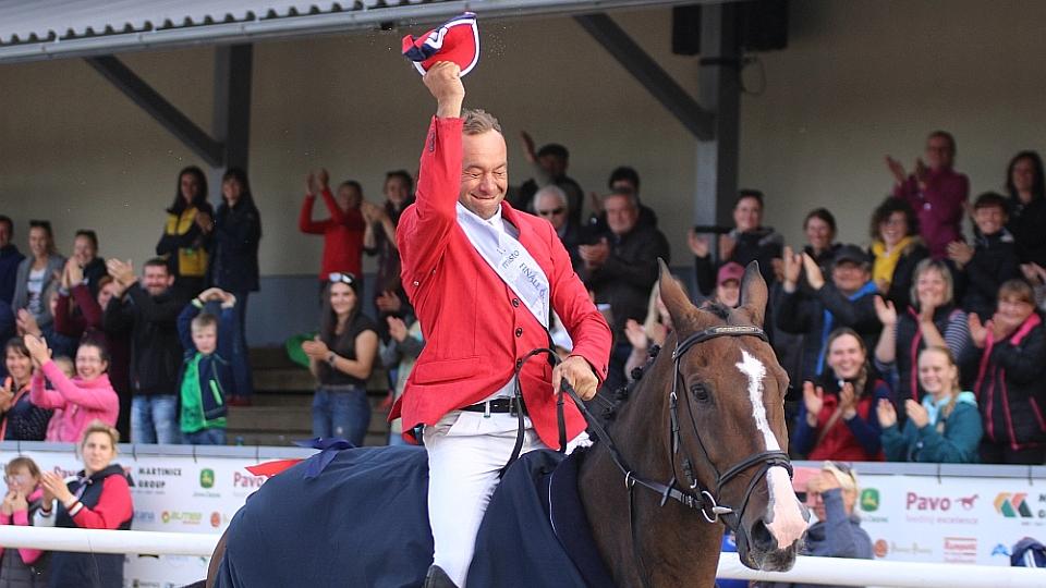 Rudolf Doležal se stal potřetí vítězem Českého skokového poháru