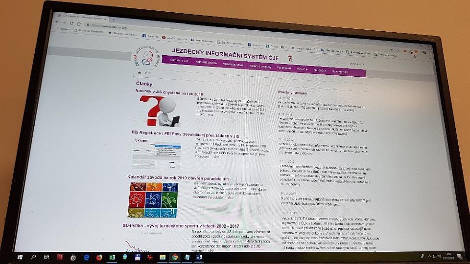 Pořadatelé mohou zadávat závody 2020 do JIS. Přečtěte si, jak na to