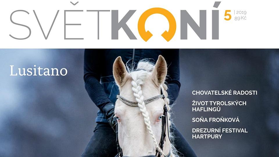 Časopis Svět koní 5/2019 představuje řadu inspirativních osobností