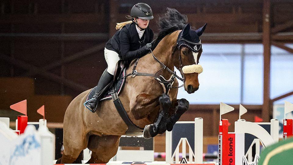 Klára Hlaváčková je hvězdou Zimního poháru 2024. Vede obě túry jednotlivců
