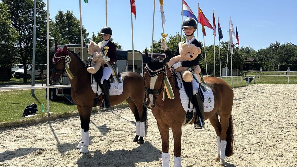 Snem je postoupit do finále, shodují se účastnice mistrovství Evropy pony
