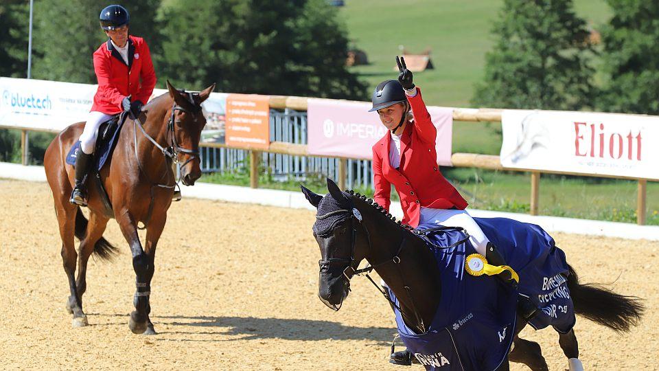 Eliška Orctová vyhrála hlavní soutěž Bohemia Eventing Tour 2026 v Borové