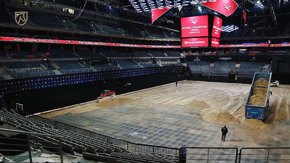Čas v O2 areně běží rychleji, než se zdá. Přípravy na Playoffs vrcholí