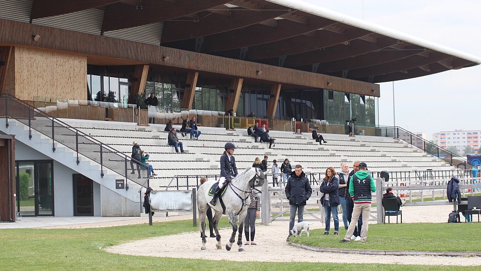 V Šamoríně se jela Grand Prix v rámci CSI1*. Z Čechů byl nejvýše Malák