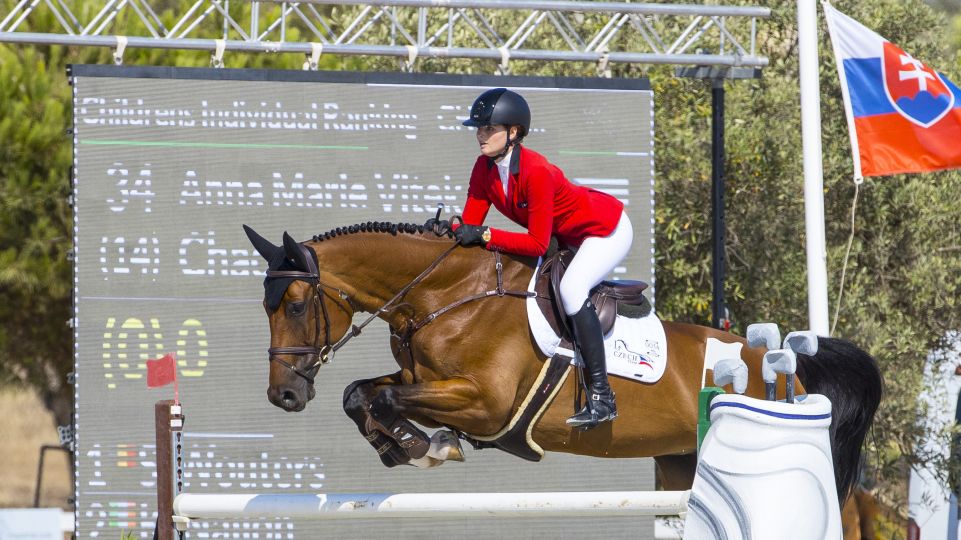 Anna Marie Vítek vstoupila do CSI1* Grimaud ve Francii čistými výkony
