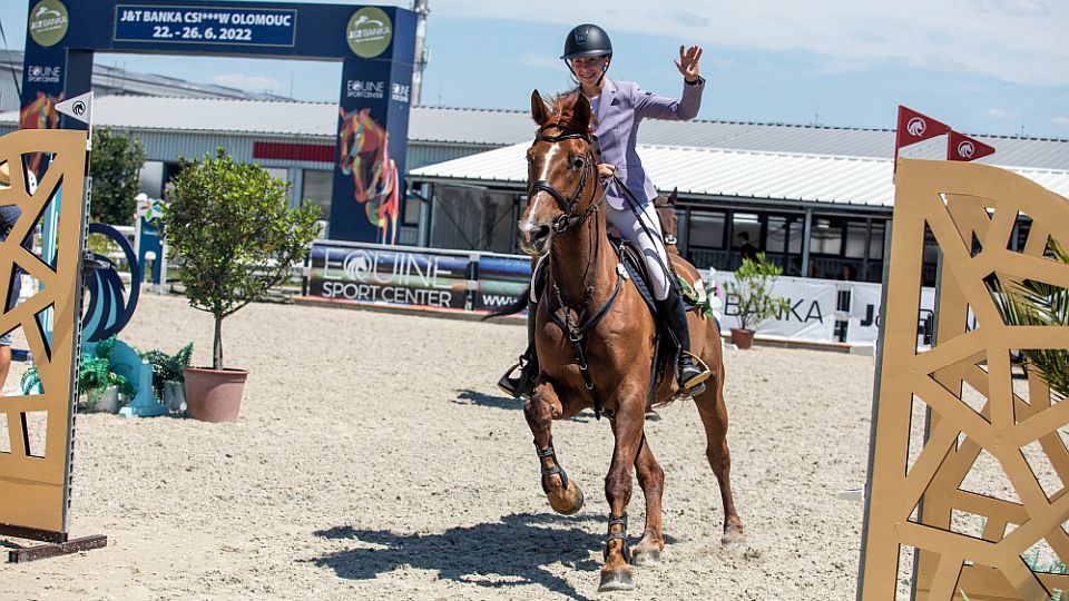 Vítězství k narozeninám. Očenášková zářila v olomoucké Silver Tour