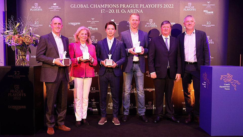 Christian Ahlmann převzal v Praze cenu pro nejlepšího jezdce GCL
