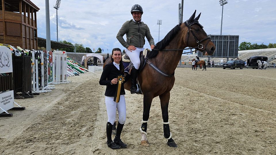 Natálie Kovářová byla šestá ve finále Gold Tour při CSI3*-W v Szilvasvaradu