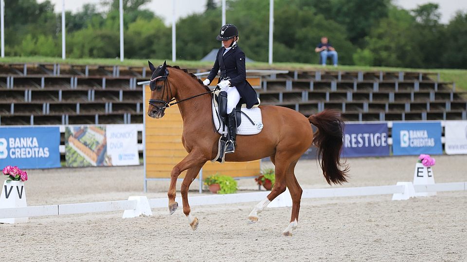 Evu Jančaříkovou při CDI2* v Olomouci předstihl Kanaďan Ryan Torkkeli