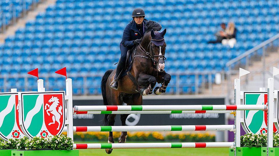 Parkurový warm-up v Cáchách: Češi si vyzkoušeli hlavní závodní arénu